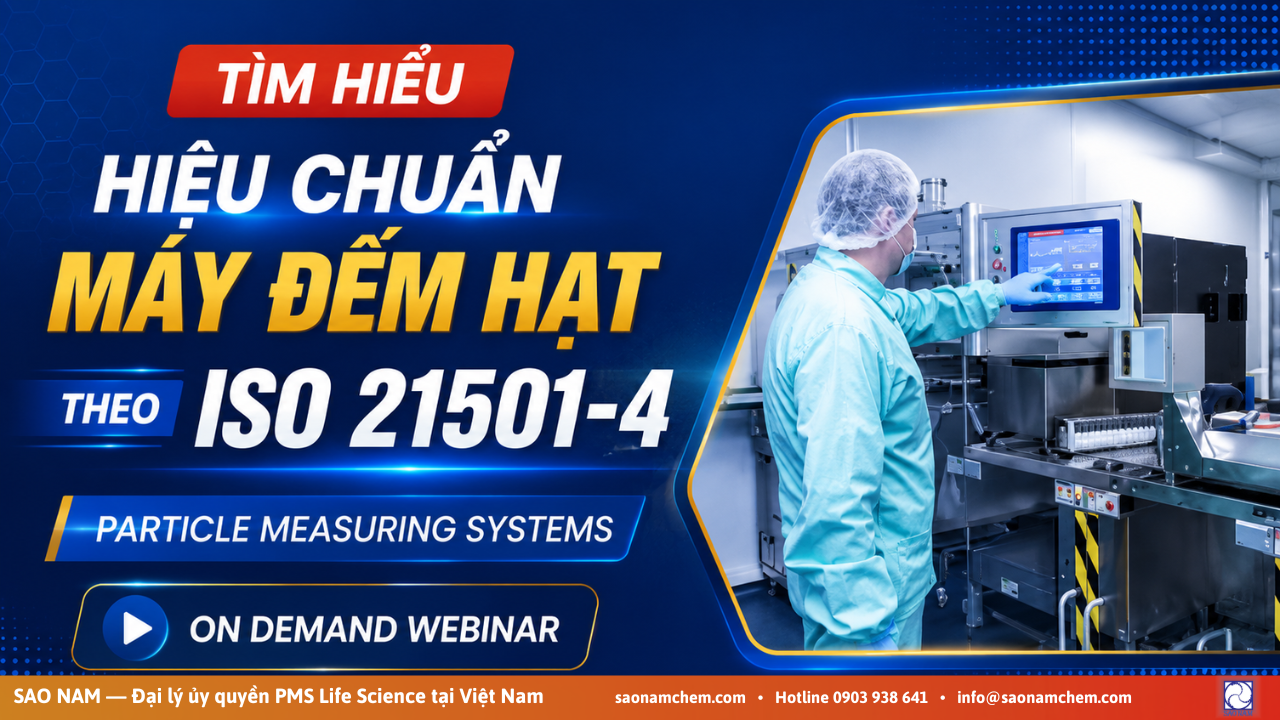 Hướng dẫn Tìm hiểu về hiệu chuẩn máy đếm hạt theo ISO 21501-4 ( Webinar theo yêu cầu)
